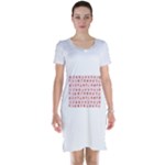 Cupcake Sprinkles Short Sleeve Nightdress
