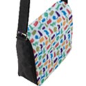 Flap Closure Messenger Bag (L) 