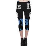 Its A Boy Black Capri Leggings 