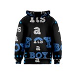 Its A Boy Black Kid s Pullover Hoodie