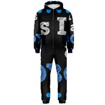 Its A Boy Black Hooded Jumpsuit (Men)