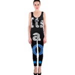 Its A Boy Black OnePiece Catsuit