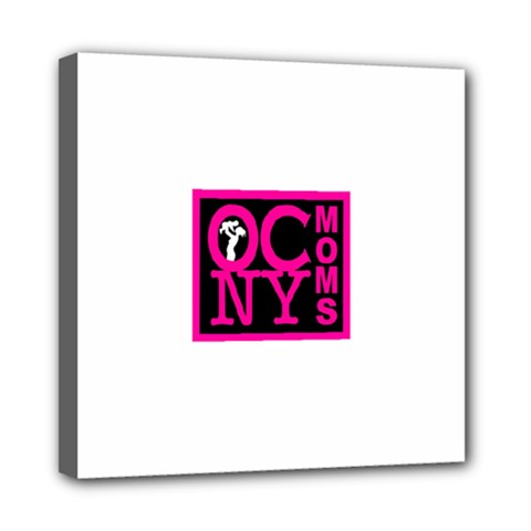 OCNYMOMS LOGO Mini Canvas 8  x 8  from ArtsNow.com