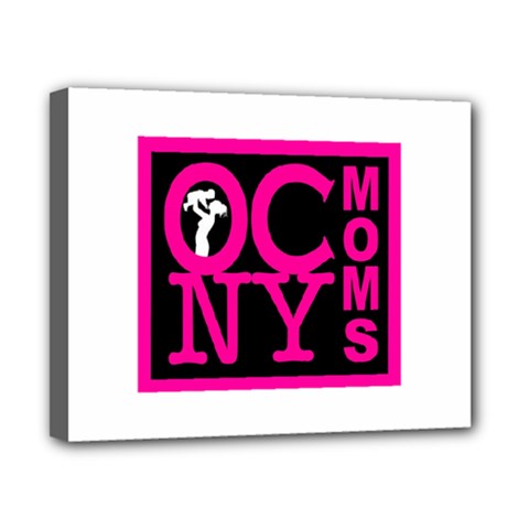 OCNYMOMS LOGO Canvas 10  x 8  from ArtsNow.com