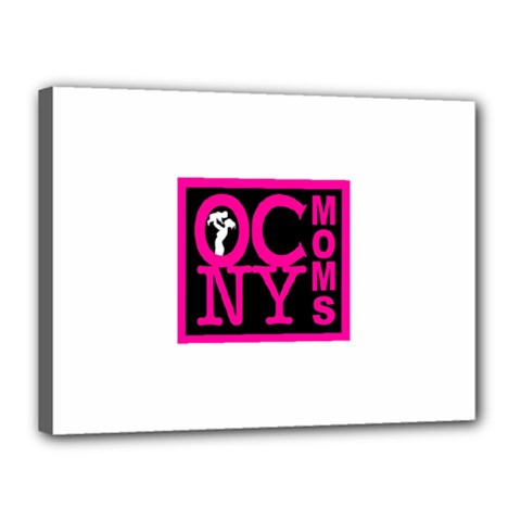 OCNYMOMS LOGO Canvas 16  x 12  from ArtsNow.com