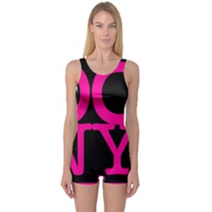 One Piece Boyleg Swimsuit 