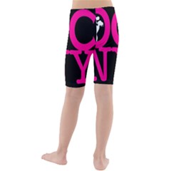 Kids  Mid Length Swim Shorts 