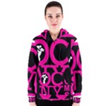 OCNYMOMS LOGO Women s Zipper Hoodies