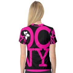 V-Neck Sport Mesh T-Shirt 