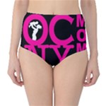 OCNYMOMS LOGO High-Waist Bikini Bottoms