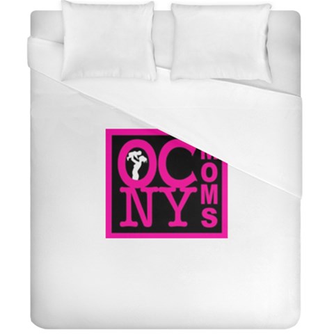 OCNYMOMS LOGO Duvet Cover Single Side (Double Size) from ArtsNow.com