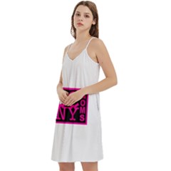 Mini Camis Dress With Pockets 
