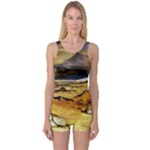 Brenton s Lighthouse One Piece Boyleg Swimsuit
