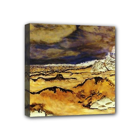 Brenton s Lighthouse Mini Canvas 4  x 4  (Stretched) from ArtsNow.com