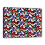 Pills drugs Canvas 16  x 12  (Stretched)
