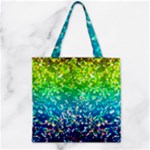 Glitter 4 Zipper Grocery Tote Bags