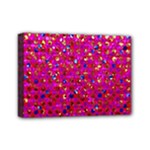 Polka Dot Sparkley Jewels 1 Mini Canvas 7  x 5 