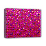 Polka Dot Sparkley Jewels 1 Deluxe Canvas 14  x 11 