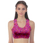 Polka Dot Sparkley Jewels 1 Sports Bra