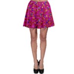 Polka Dot Sparkley Jewels 1 Skater Skirts