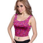 Polka Dot Sparkley Jewels 1 Crop Top