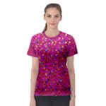 Polka Dot Sparkley Jewels 1 Women s Sport Mesh Tees