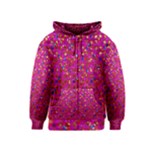 Polka Dot Sparkley Jewels 1 Kids Zipper Hoodies