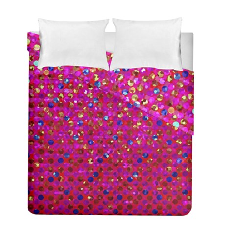 Polka Dot Sparkley Jewels 1 Duvet Cover (Twin Size) from ArtsNow.com