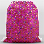 Polka Dot Sparkley Jewels 1 Drawstring Bag (Large)