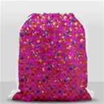 Polka Dot Sparkley Jewels 1 Drawstring Bag (Small)