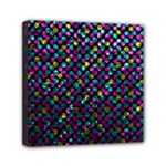 Polka Dot Sparkley Jewels 2 Mini Canvas 6  x 6 