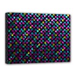 Polka Dot Sparkley Jewels 2 Canvas 16  x 12 