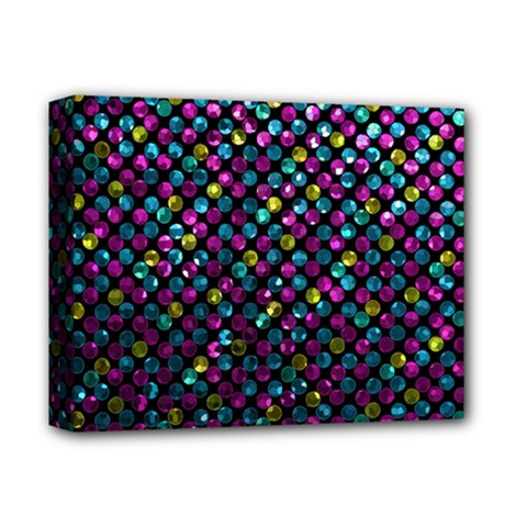 Polka Dot Sparkley Jewels 2 Deluxe Canvas 14  x 11  from ArtsNow.com