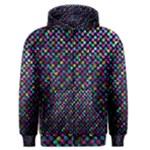 Polka Dot Sparkley Jewels 2 Men s Zipper Hoodies