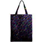 Polka Dot Sparkley Jewels 2 Zipper Classic Tote Bags