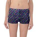 Polka Dot Sparkley Jewels 2 Reversible Boyleg Bikini Bottoms