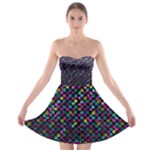 Polka Dot Sparkley Jewels 2 Strapless Bra Top Dress