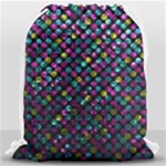 Polka Dot Sparkley Jewels 2 Drawstring Bag (Large)