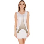 pray for Paris Peace Bodycon Dress