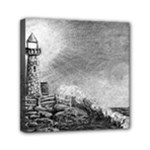 Frank Clark Lighthouse -AveHurley ArtRevu.com- Mini Canvas 6  x 6  (Stretched)