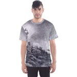 Frank Clark Lighthouse -AveHurley ArtRevu.com- Men s Sport Mesh Tee