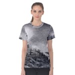 Frank Clark Lighthouse -AveHurley ArtRevu.com- Women s Cotton Tee