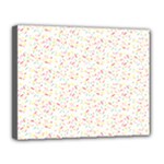 Sprinkles Shawl Canvas 14  x 11  (Stretched)