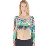 Long Sleeve Crop Top (Tight Fit)
