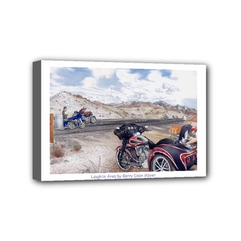Garry Mayer Laughlin Area Mini Canvas 6  x 4  (Stretched) from ArtsNow.com