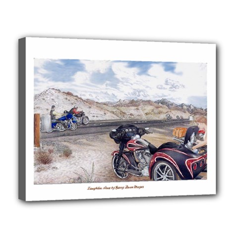 Garry Mayer Laughlin Area Canvas 14  x 11  (Stretched) from ArtsNow.com