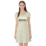 Image Short Sleeve Skater Dress