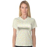 Women s V-Neck Sport Mesh Tee