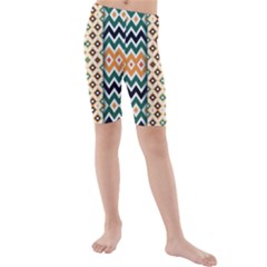 Kids  Mid Length Swim Shorts 