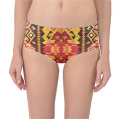 Mid-Waist Bikini Bottoms 